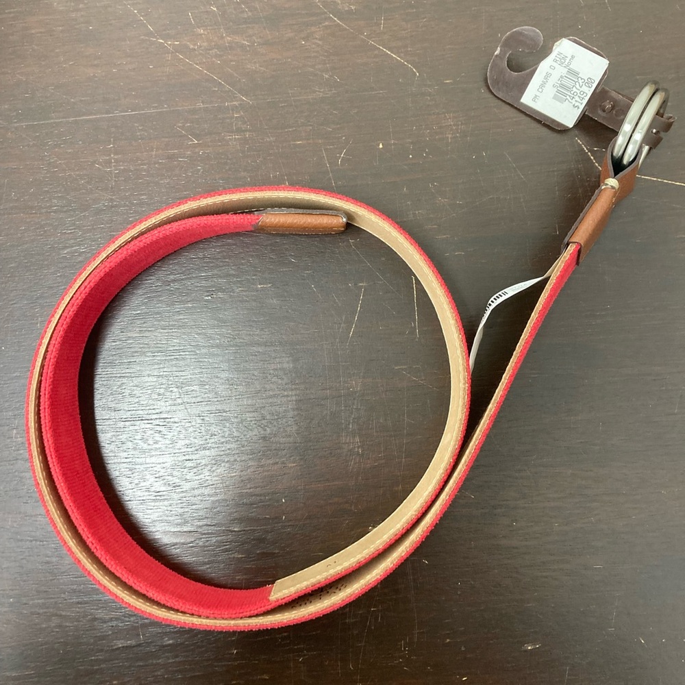 Mens O Ring canvas Peter Millar Belt